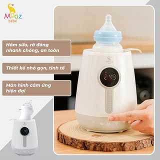 Máy Hâm Sữa Siêu Tốc Moaz Bébé MB – 021, Tính Năng Hâm Nóng Sữa Và Tiệt Trùng Bình Sữa, Hâm Nóng Siêu Tốc Từ 4-37 Độ C
