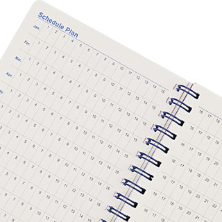 Sổ lò xo lập kế hoạch tuần khổ A5 Klong, sổ planner ghi lịch làm việc, học tập và quản lý thời gian