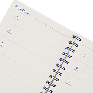 Sổ lò xo lập kế hoạch tuần khổ A5 Klong, sổ planner ghi lịch làm việc, học tập và quản lý thời gian