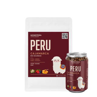 Peru – Cajamarca Red Bourbon -  Nguyên hạt - Monstera Roastery