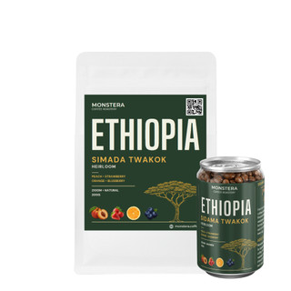 Ethiopia – Sidamo Twakok G1 - Nguyên hạt -  Monstera Roastery