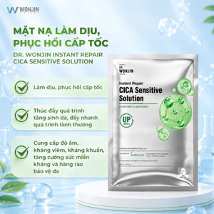 Hộp 10 Mặt Nạ Dr. Wonjin Instant Repair Cica Sensitive Solution 30g x10