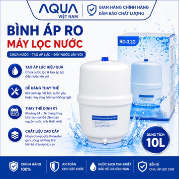 Bình áp máy lọc nước RO chính hãng sử dụng tất cả máy lọc nước.
