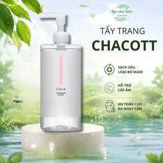 [CÔNG TY] Tẩy Trang Chacott 3 trong 1 Tẩy Trang Rửa Mặt Toner Làm Sạch Dưỡng Ẩm Nước Tẩy Trang Phù Hợp Mọi Loại D