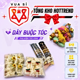 Dây Cột Tóc VUASI Dễ Thương Nhiều Mẫu, Nhiều Màu Sắc Lựa Chọn , Phụ Kiện Tóc Nữ Xinh Xắn Hàn Quốc