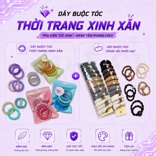 Dây Cột Tóc VUASI Dễ Thương Nhiều Mẫu, Nhiều Màu Sắc Lựa Chọn , Phụ Kiện Tóc Nữ Xinh Xắn Hàn Quốc