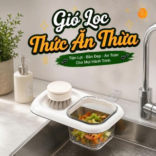 Giỏ lọc rác bồn rửa bát nhà bếp đa năng , lưới lọc cặn bã, thoát nước nhanh, chống nghẹt hiệu quả  HomieTech