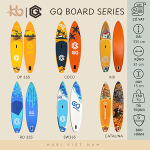 Series GQ 335- GQ BOARD - Thuyền SUP / Ván chèo đứng bơm hơi