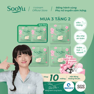 COMBO Băng Quần SOOYU Kháng Khuẩn Tiện Lợi Thấm Nhanh Chống Tràn Thích Hợp Cho Ngày Nhiều Size M-L