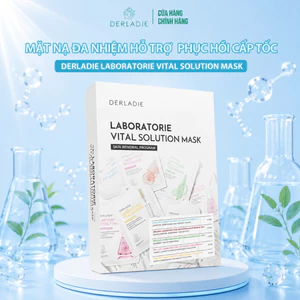 COMBO Mix 10 Mặt Nạ Hỗ Trợ Làm Dịu DERLADIE LABORATORIE VITAL SOLUTION MASK 30ml x10