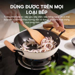 [ SVIP] Chảo gang tráng men thủ công La gourmet 24cm, chống dính tự nhiên an toàn sức khỏe — ảnh 5