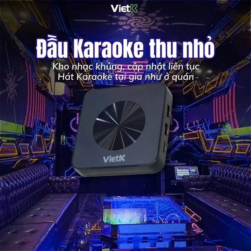 Android TV Box VietK VBOX 8K – Biến TV Thành Smart TV, Xem Truyền Hình, YouTube, Netflix, Amazing Karaoke không giới han — ảnh 1
