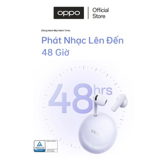 Tai nghe Bluetooth không dây OPPO Enco Air 5s dịch thuật AI, khử ồn chủ động ANC - Hàng chính hãng
