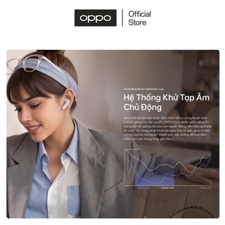 Tai nghe Bluetooth không dây OPPO Enco Air 5s dịch thuật AI, khử ồn chủ động ANC - Hàng chính hãng