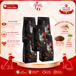 Thức ăn hạt Cat eye cho mèo mọi lứa tuổi (Combo 5 túi 1kg)