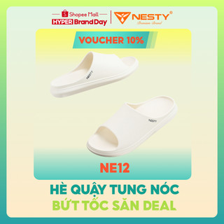 [NE12] Dép Quai Ngang Masage Thương Hiệu NESTY Chất Liệu Nhựa Eva Cao Cấp ( KO3 )