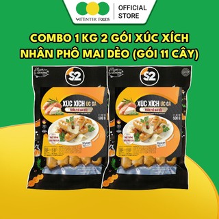 Xúc Xích Ức Gà Nhân Phô Mai Dẻo S2 Vietinter Foods