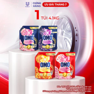 Nước giặt OMO Matic Hương Nước Hoa Comfort 4.1KG (túi)