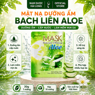 [CHÍNH HÃNG] COMBO 10 Mặt nạ dưỡng ẩm trắng da Aloe 30g x 10