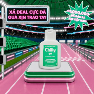 Dung dịch vệ sinh Chilly Gel 50ml sạch thoáng mát, tiện mang theo mỗi ngày