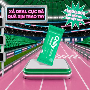 Khăn lau phụ khoa Chilly Fresco gói 12 tờ sạch thoáng mát mọi lúc, mọi nơi