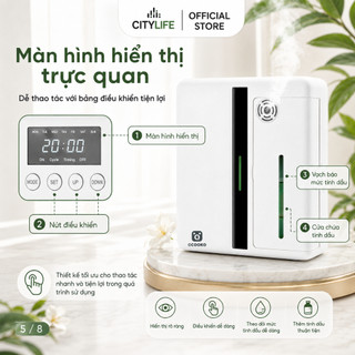 Máy xông tinh dầu QO-05P máy khuyếch tán tinh dầu công suất lớn phun sương diện tích lớn 600m3，khách sạn, nhà hàng diện