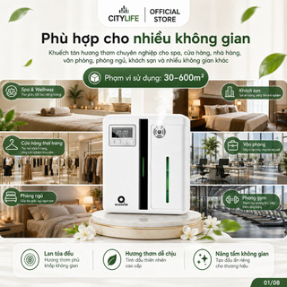 Máy xông tinh dầu QO-05P máy khuyếch tán tinh dầu công suất lớn phun sương diện tích lớn 600m3，khách sạn, nhà hàng diện