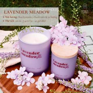 Nến Thơm Quà Tặng Cao Cấp Hương LAVENDER dễ chịu [Kèm Túi Thiệp] Cho Phòng Vừa Và Nhỏ