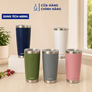 Cốc Giữ Nhiệt Likado thép không rỉ 304 dung tích 380ml/600ml