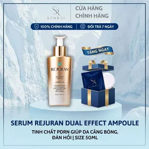 Tinh Chất Phục Hồi Da Rejuran Dual Effect Ampoule Căng Bóng Đàn Hồi Cấp Ẩm Sâu 30ml Hàng Công Ty