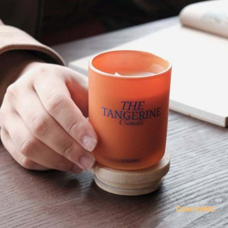 Nến Thơm Tangerine Quà Tặng Cao Cấp Hương Ngọt Mát [Kèm Túi Thiệp] Cho Phòng Vừa Và Nhỏ