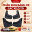 Chắn Bùn Ô TÔ Nhựa Dẻo - Chuẩn Form Xe - Chống Bám Bùn - Bảo Vệ Thân Xe