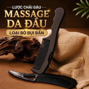 Lược chải gàu mát xa da đầu nhấn loại bỏ bụi bẩn thông minh