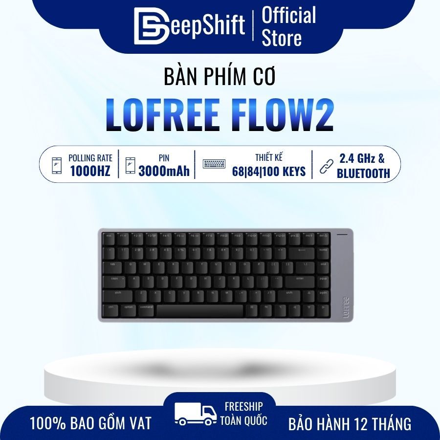 Bàn phím cơ Lofree Flow2 - Bàn phím cơ Lofree Flow 2 chính hãng - hỏa tốc | BigBuy360 - bigbuy360.vn