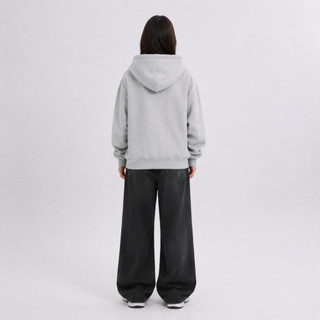 Áo Khoác Trơn HOODIE ZIP NEWJUNSD, Áo Khoác Chất Nỉ Chân Cua Kéo Khóa 2 Đầu Phong Cách Basic 380gsm