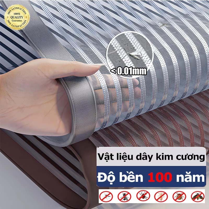 MÀN TỪ TỰ ĐÓNG Màn Hình Cửa Chống Muỗi - Thiết Kế Từ Tính Tự Động Đóng Kín, Ngăn Muỗi, Ruồi & Côn Trùng Hiệu Quả | Dễ Dà