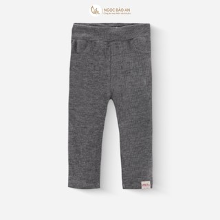 M&B (6M-6Y) Quần legging bé gái chất cotton mềm thoải mái, co giãn tốt khi hoạt động, thấm hút tốt