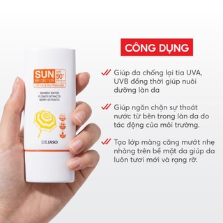 D38 Kem chống nắng Sun Protection SPF50+/PA++++ - Dr IASO