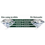 Nhẫn bạc nữ đính Moissanite 6.5ly xi kim kèm thẻ tra cứu mặt bông hoa 8 cánh tinh tế, sang trọng NNM0004 - Trang Sức TNJ — ảnh 6