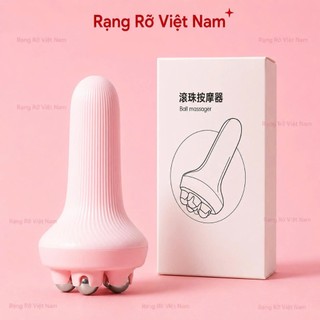 Dụng Cụ Massage Cổ Vai Gáy Giảm Nhức Mỏi Cổ Vai Gáy Lưu Thông Máu. Cây Massage Giúp Eo, Đùi, Bắp Chân Thon Gọn