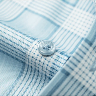 [T7_SALE 20%_HT] Áo Sơ Mi Ngắn Tay Nam 1SMCC618XAH Biluxury Form Casual Thiết Kế Caro Kháng Khuẩn Bền Màu