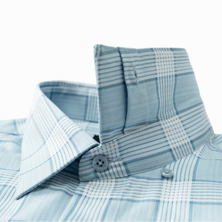 [T7_SALE 20%_HT] Áo Sơ Mi Ngắn Tay Nam 1SMCC618XAH Biluxury Form Casual Thiết Kế Caro Kháng Khuẩn Bền Màu