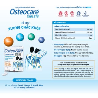 Bộ Dưỡng Chất Cho Bé TPBVSK Osteocare Liquid & Wellkid Multi - Vitamin Liquid Vitabiotics