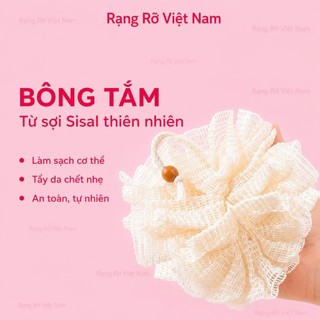 Găng Tay Tẩy Tế Bào Chết Nhẹ Nhàng Giúp Da Sáng Khỏe Tự Nhiên - Găng Tay Lưới Sợi Chất Liệu Tự Nhiên An Toàn