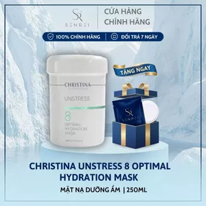 Mặt Nạ Dưỡng Ẩm Christina Unstress 8 Optimal Hydration Mask Phục Hồi Làm Dịu Da 250ml Chính Hãng