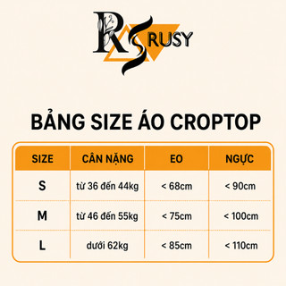 Áo Thun Sát Nách Croptop Nữ Co Giãn Tôn Dáng Siêu Đẹp, Áo Ba Lỗ Croptop Nữ Cá Tính CRT01 RUSY