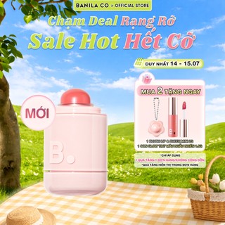 Má Hồng Kiêm Son Kem Mịn B. By Banila Romantic Blush Lip & Cheek 3.7G