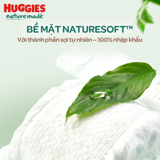 Combo 4 Tã/Bỉm dán sơ sinh Huggies Platinum NatureMade Gói Jumbo NB60/S82/M64/L54