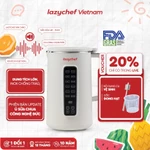 Máy Xay Nấu Đa Năng 12in1 Premium Lazychef - Máy Làm Sữa Hạt - Ủ sữa chua - Bảo Hành 12 tháng — ảnh 4