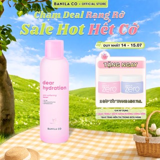 Toner Dưỡng Ẩm Làm Dịu Da, Chăm Sóc Da Banila Co Dear Hydration Skin Softening Toner 200ML